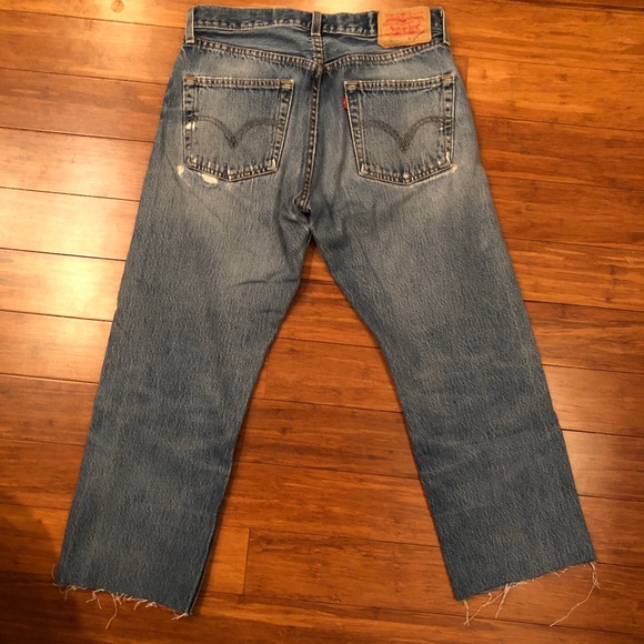 Levi's Denim - LEVI’S 501 cropped jeans